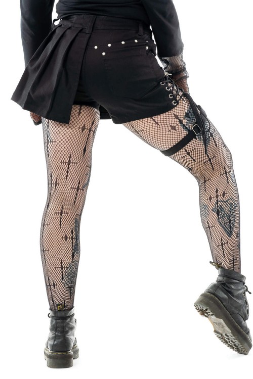 Shorts con Liguero y Falda Blair - Vixxsin