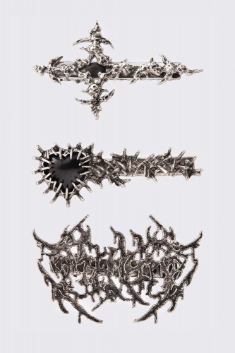 Set de 3 Clips Metal Crush - Minga London 2