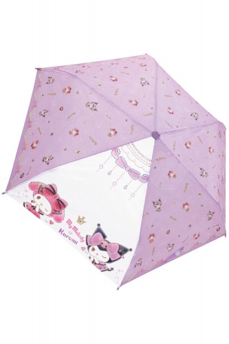 My Melody & Kuromi Lavender Folding Umbrella
