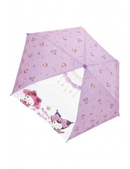 Paraguas Plegable My Melody & Kuromi Lavanda