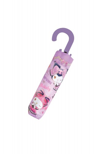 Paraguas Plegable My Melody & Kuromi Lavanda 2