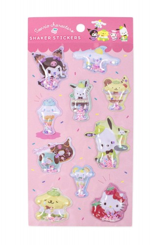 Shaker Stickers Sanrio Characters Parfait