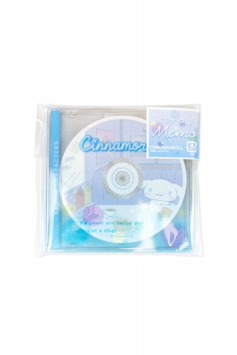 Mini Bloc de Notas CD Case Cinnamoroll