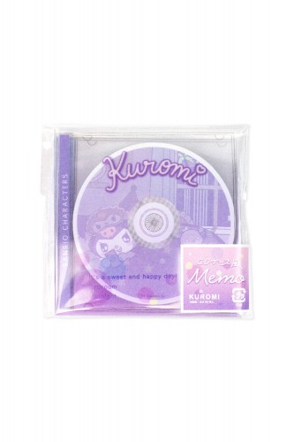 Mini Bloc de Notas CD Case Kuromi