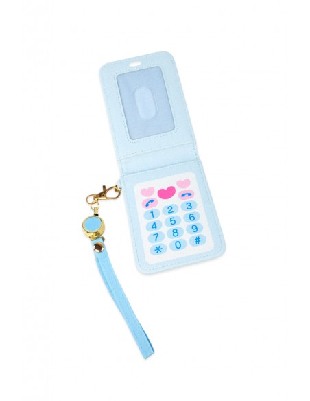 Tarjetero Extensible Y2K Gyaru Flip Phone - Cinnamoroll Blue