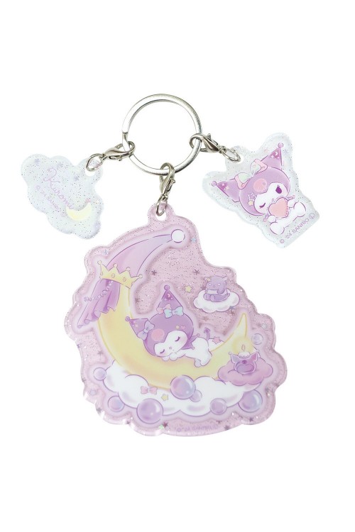 Dreamy Moon Kuromi Charms Keychain