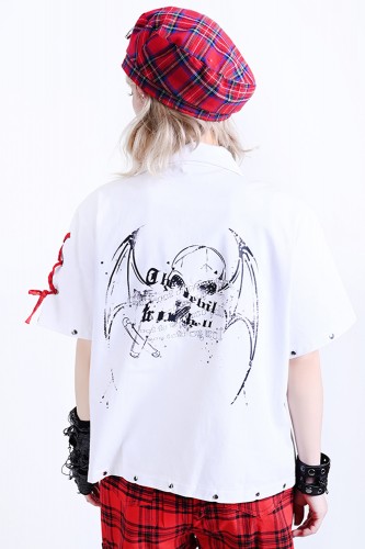 Camisa Echo of the Night Blanco - Jill Punk 2