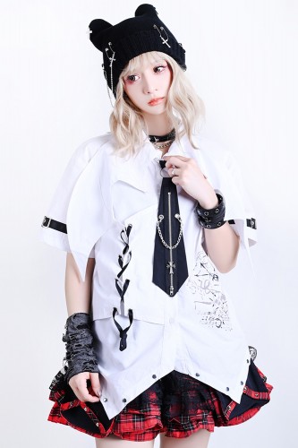 Camisa Soul Devourer Blanco - Jill Punk