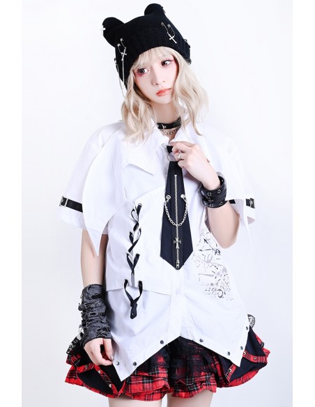 Soul Devourer Shirt White - Jill Punk