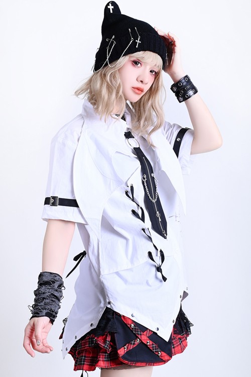 Soul Devourer Shirt White - Jill Punk