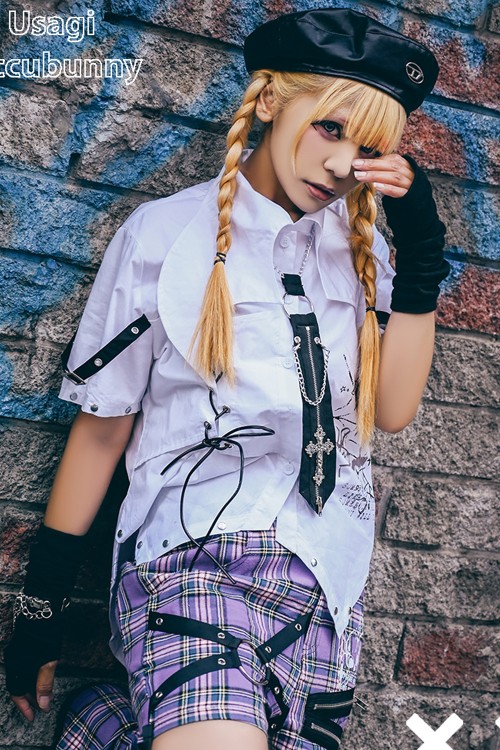 Soul Devourer Shirt White - Jill Punk