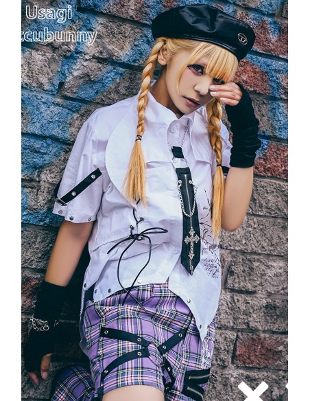 Camisa Soul Devourer Blanco - Jill Punk