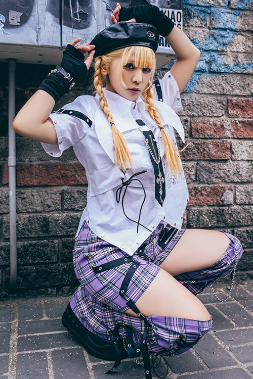 Soul Devourer Shirt White - Jill Punk