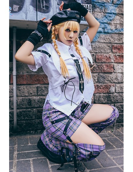 Camisa Soul Devourer Blanco - Jill Punk