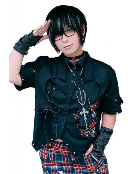 Camisa Soul Devourer Negro - Jill Punk