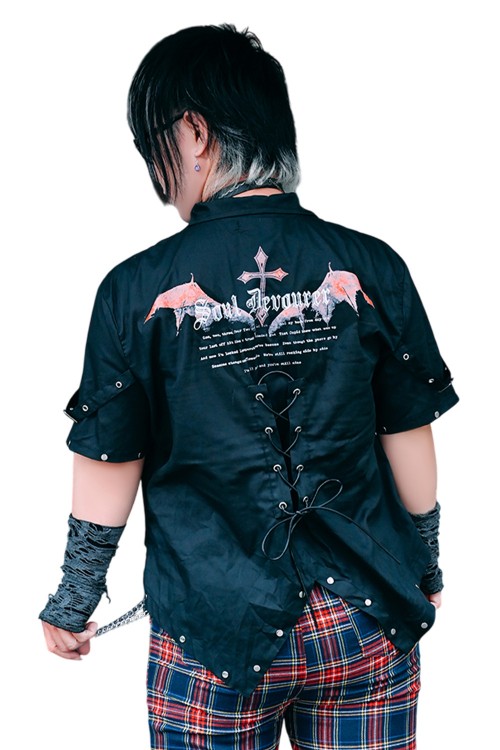 Soul Devourer Shirt Black - Jill Punk