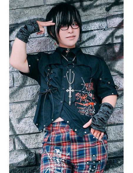 Camisa Soul Devourer Negro - Jill Punk