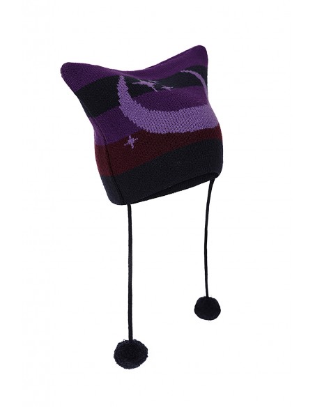 Gorro Grunge Moon en Lila - Banned
