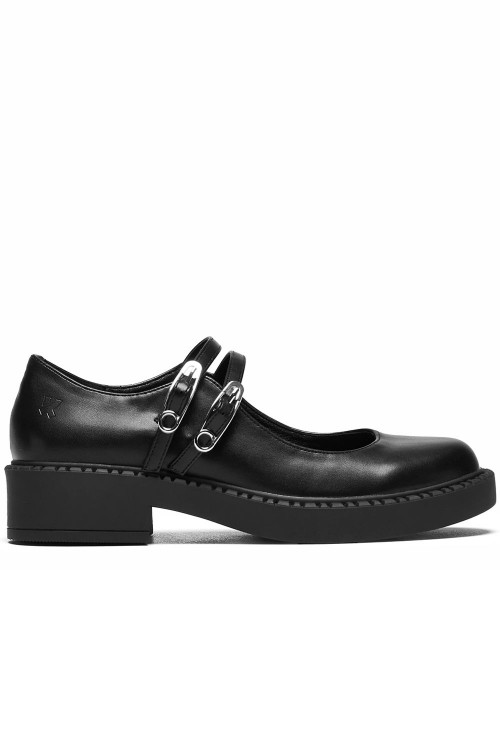 Mary Janes Vagar Safety Pin - Koi Footwear