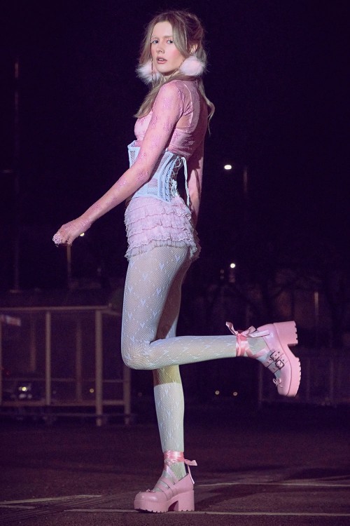 Mary Janes Ballet Miyako Lace Up Pink - Koi Footwear