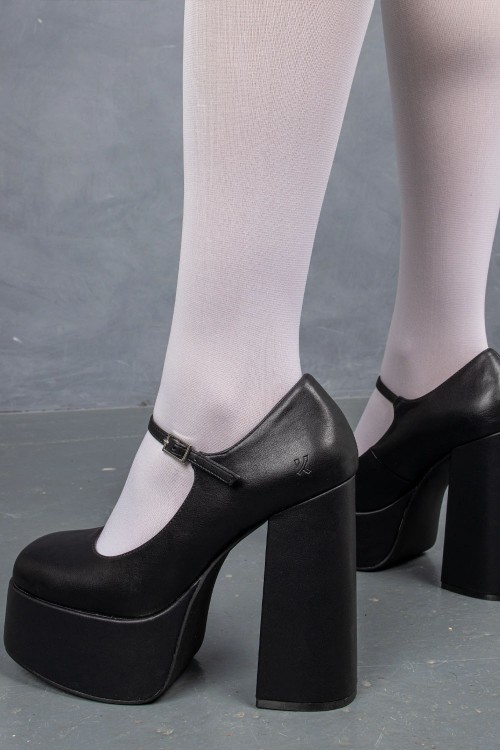 Darkbloom Heeled and Platform Shoes - Koi Footwear