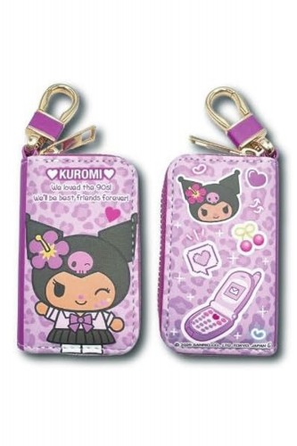 90s Gyaru Pouch / Case - Kuromi Ganguro