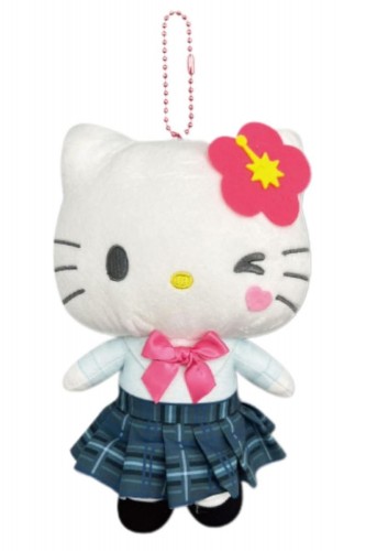 Peluche Llavero Bolsito 24cm Gyaru 90s - Hello Kitty Kogal