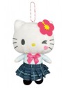 90s Gyaru 24cm Plush Pouch Keychain - Hello Kitty Kogal