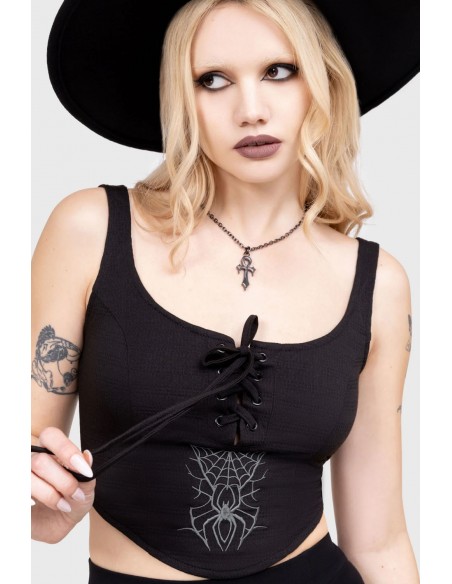 Grimwatch Corset Top - KILLSTAR