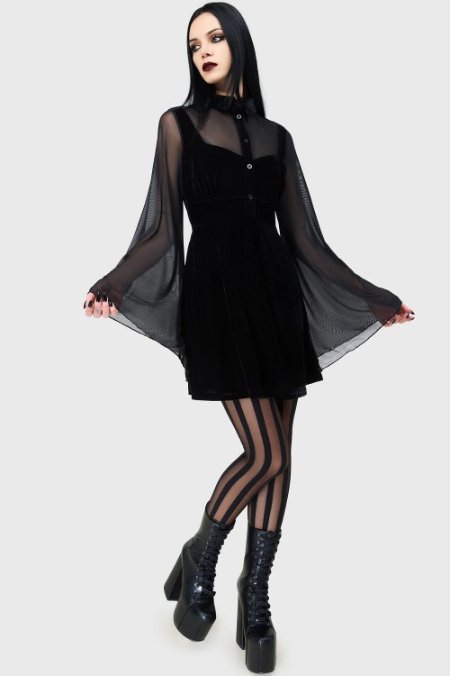 Shadowcaster Dress - KILLSTAR