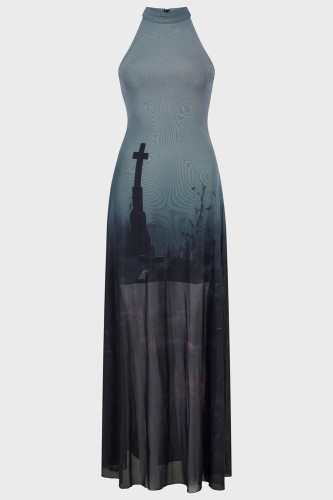 Final Rest Long Dress - KILLSTAR 2