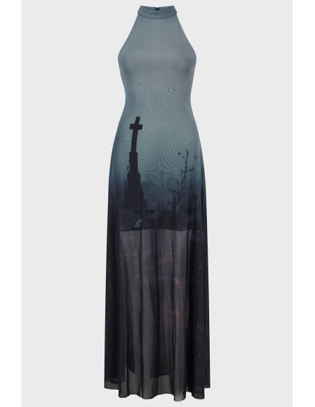 Vestido Largo Final Rest - KILLSTAR