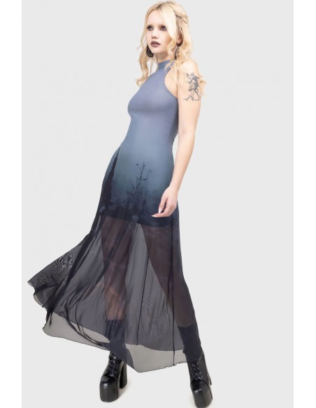 Vestido Largo Final Rest - KILLSTAR