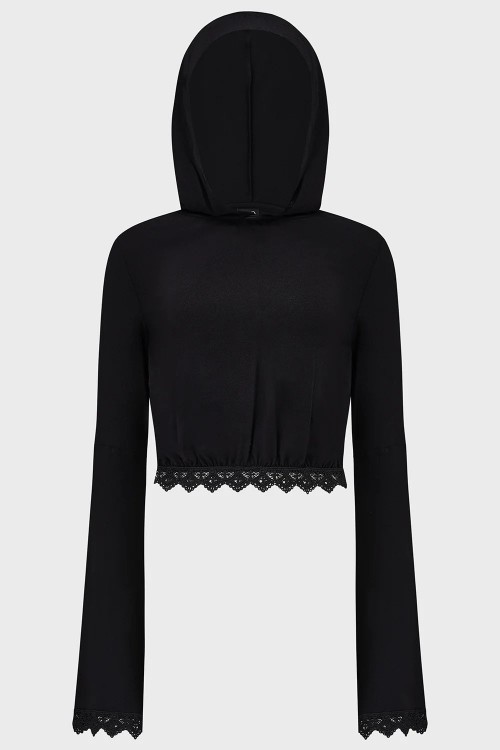 Top con Capucha Darkwood - KILLSTAR