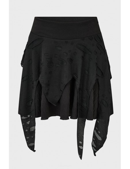 Hollow Groove Skirt - KILLSTAR