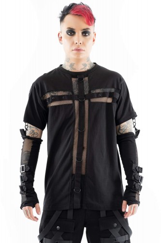 Micah Top with Arm Warmers - Heartless