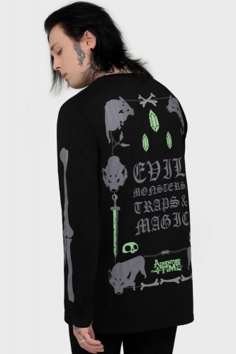 Camiseta de Manga Larga Evil Magic - KILLSTAR x HORA DE AVENTURAS 2