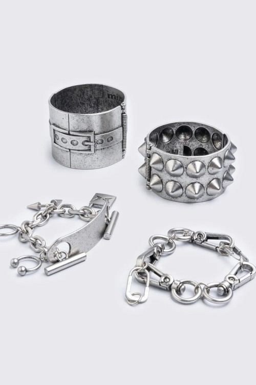 Set de 4 Pulseras Enemy - Minga London