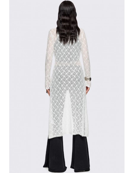 Elysia Long Cardigan Dress - Minga London