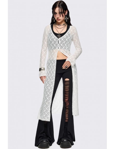 Elysia Long Cardigan Dress - Minga London