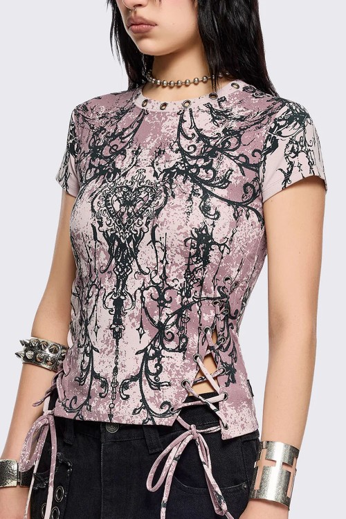 Baby Tee Heartless - Minga London