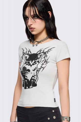 Darkly Cute Baby Tee - Minga London 2