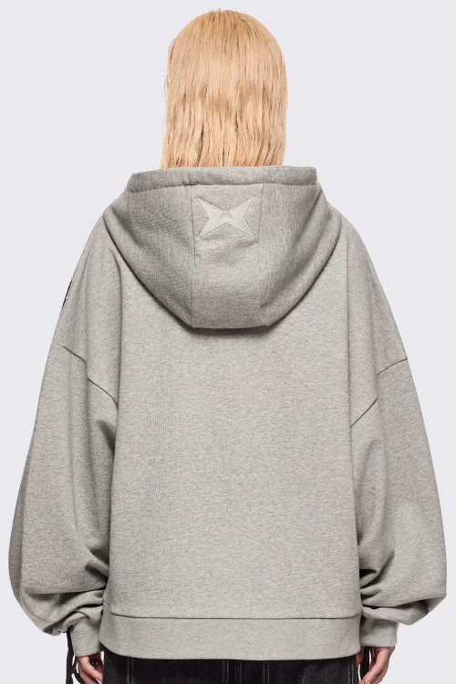 Sudadera Mia en Gris - Minga London