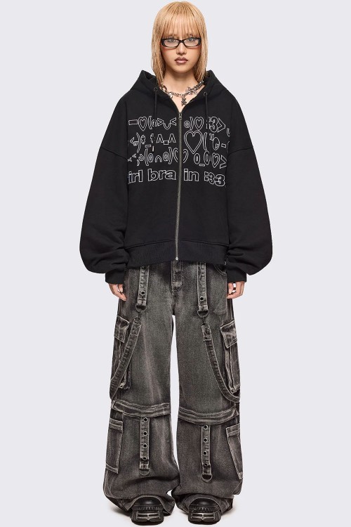 Girl Brain Sweatshirt - Minga London