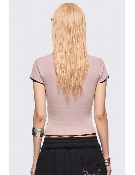 Camiseta Baby Tee Plush - Minga London