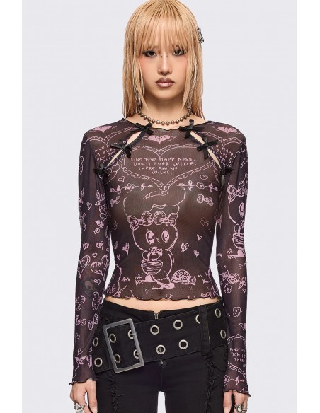 Mesh Top Esther Bunny x Minga London