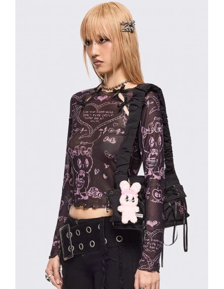 Top de Gasa Esther Bunny x Minga London