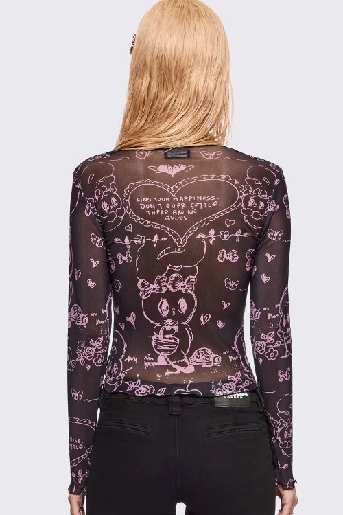 Top de Gasa Esther Bunny x Minga London