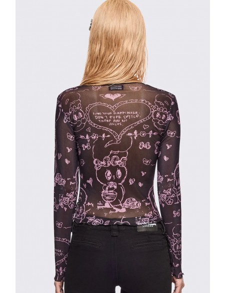 Mesh Top Esther Bunny x Minga London