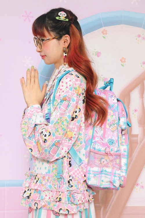 Panda School Backpack ~ Lutra Jump